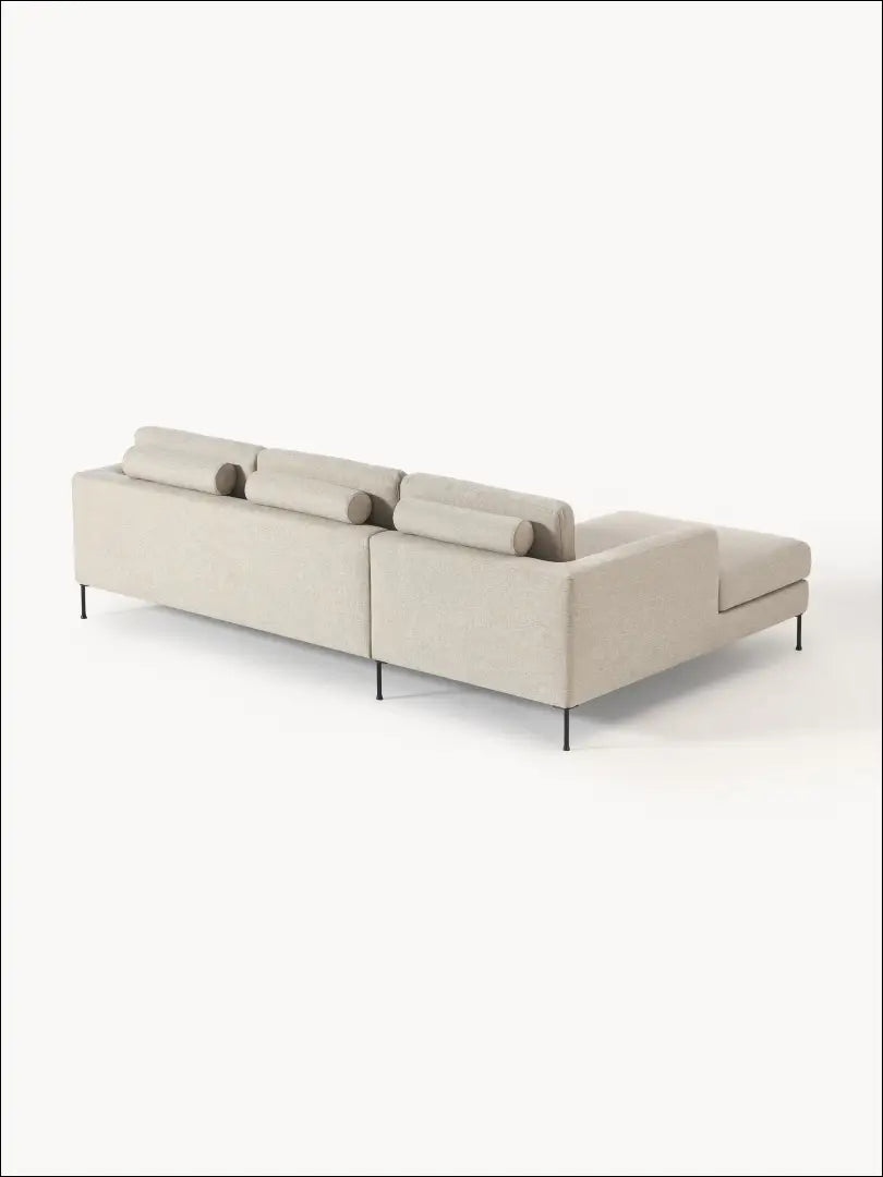 Kampinė sofa MI769 - €900 Save 55% __label:Pristatymas 1-2 d.d., color-smelio, material-gobelenas, minksti, over-200