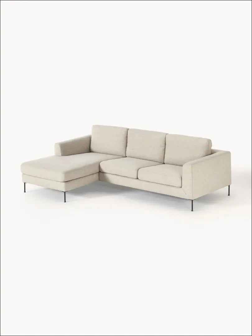 Kampinė sofa MI769 - €900 Save 55% __label:Pristatymas 1-2 d.d., color-smelio, material-gobelenas, minksti, over-200