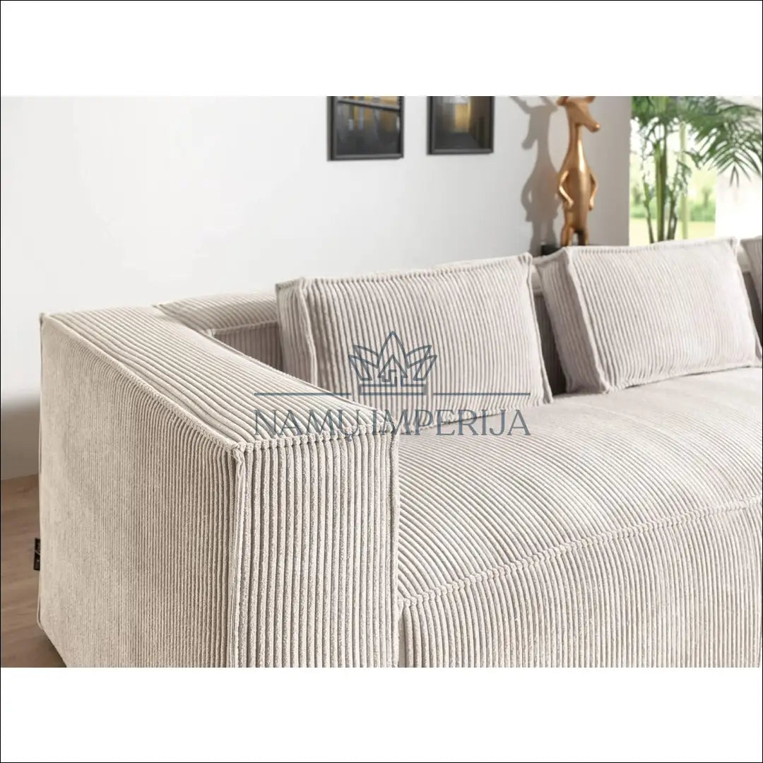 Kampinė sofa MI773 €690 Save 50% __label:Pristatymas 1 2 d.d., color smelio, kampai, material poliesteris, minksti Virš