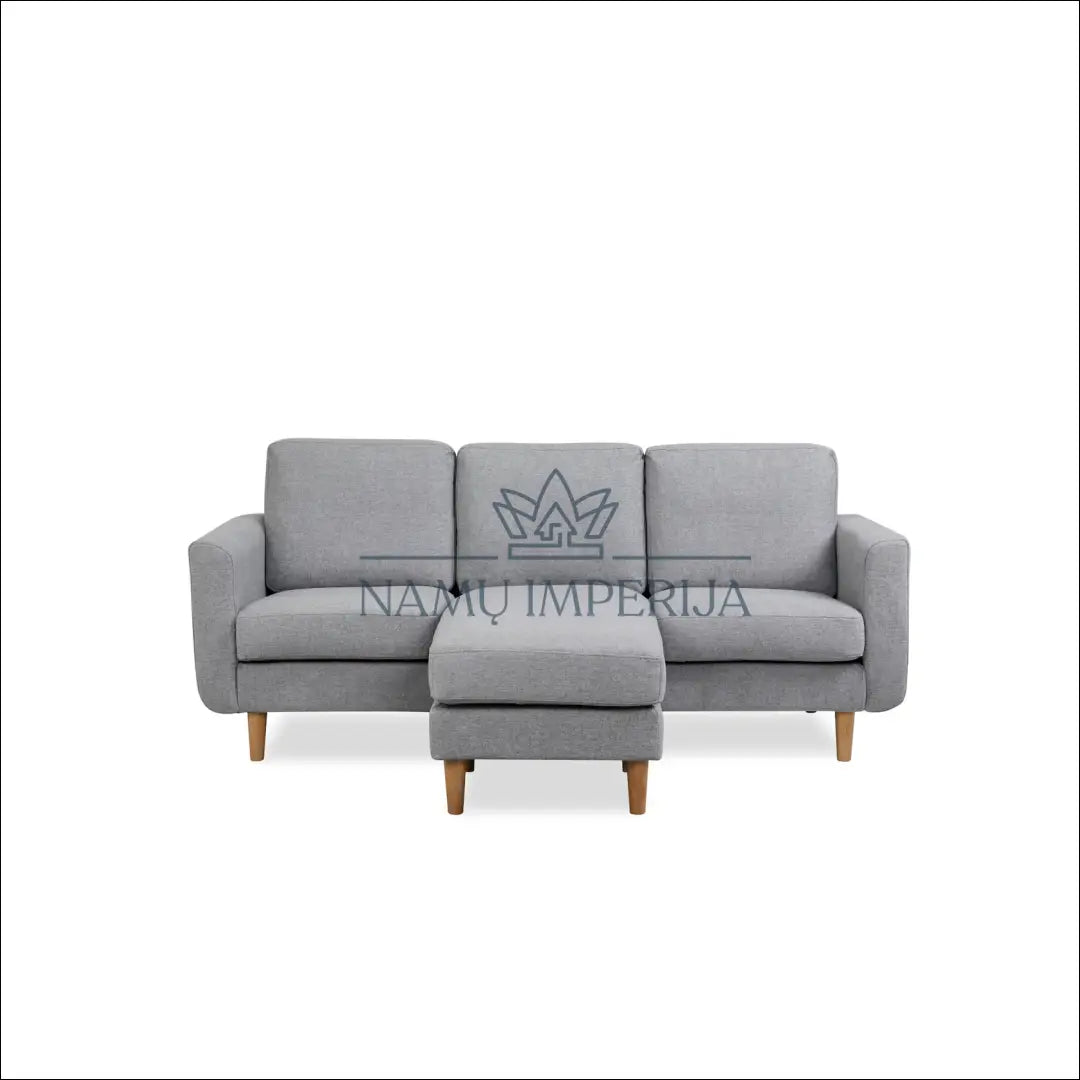 Kampinė sofa MI802 - €395 Save 50% __label:Pristatymas 1-2 d.d., color-pilka, geras, material-gobelenas, minksti Virš