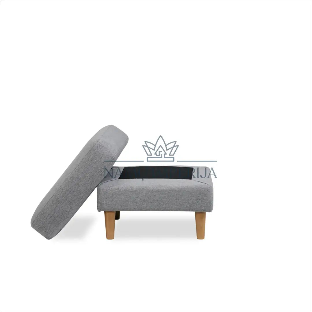 Kampinė sofa MI802 - €395 Save 50% __label:Pristatymas 1-2 d.d., color-pilka, geras, material-gobelenas, minksti Virš