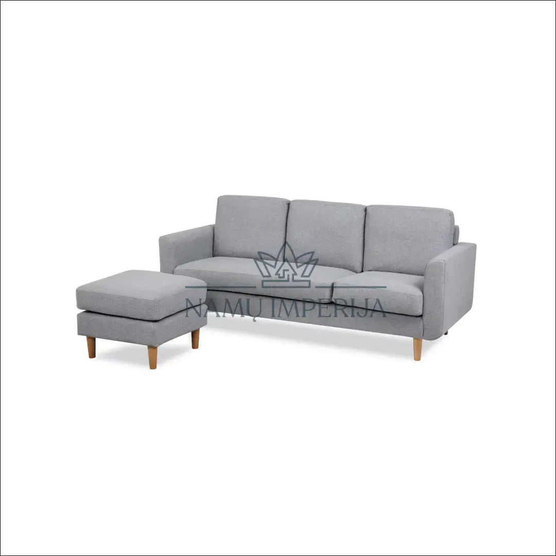 Kampinė sofa MI802 - €395 Save 50% __label:Pristatymas 1-2 d.d., color-pilka, geras, material-gobelenas, minksti Virš