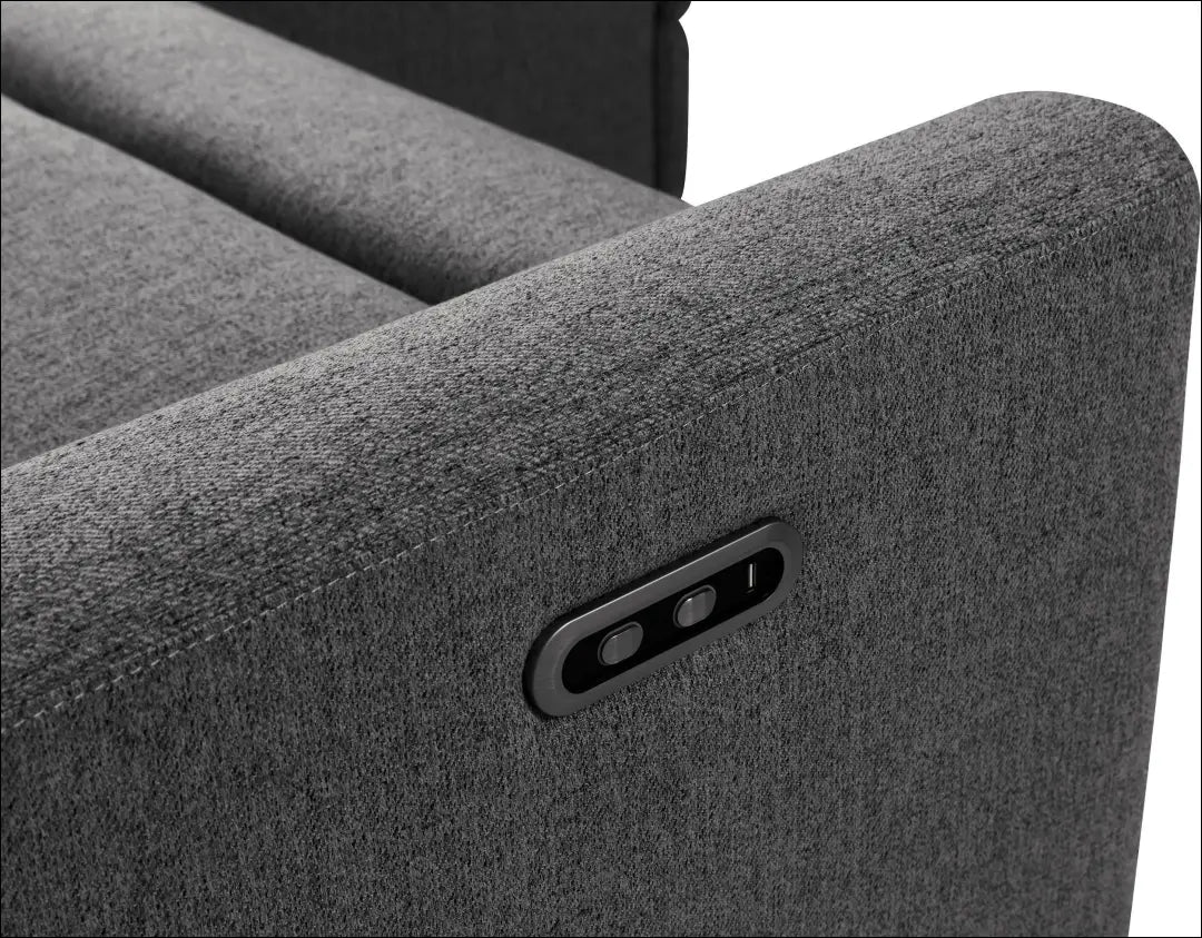 Elektra valdoma kampinė sofa MI912 - €650 Save 50% __label:Pristatymas 1-2 d.d., color-pilka, kampai,