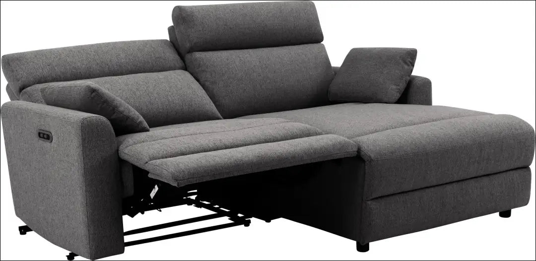 Elektra valdoma kampinė sofa MI912 - €650 Save 50% __label:Pristatymas 1-2 d.d., color-pilka, kampai,