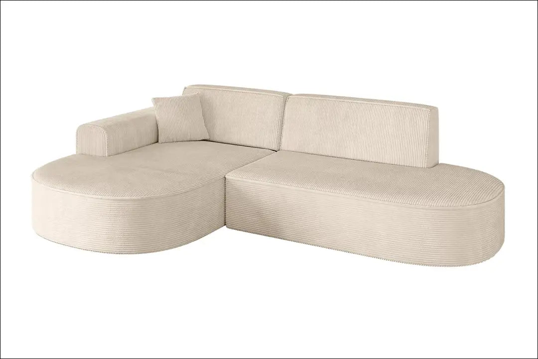 Kampinė sofa MI967 - €528 Save 40% __label:Pristatymas 1-2 d.d., color-kremas, kampai, material-poliesteris, minksti