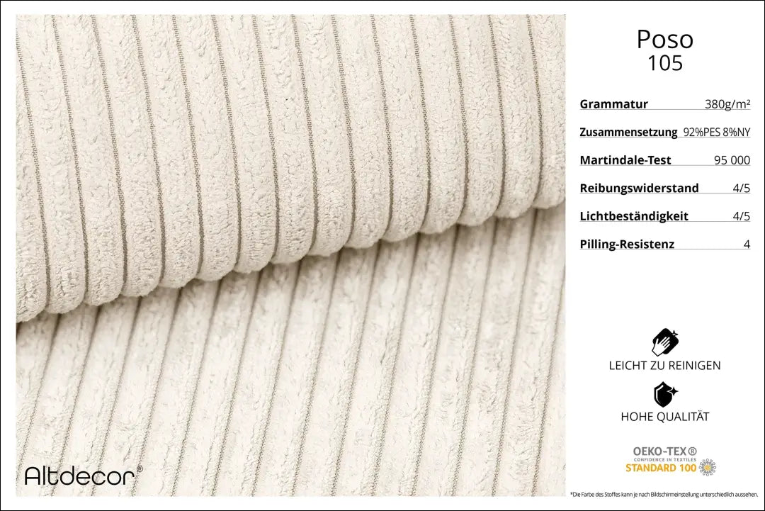 Kampinė sofa MI967 - €528 Save 40% __label:Pristatymas 1-2 d.d., color-kremas, kampai, material-poliesteris, minksti