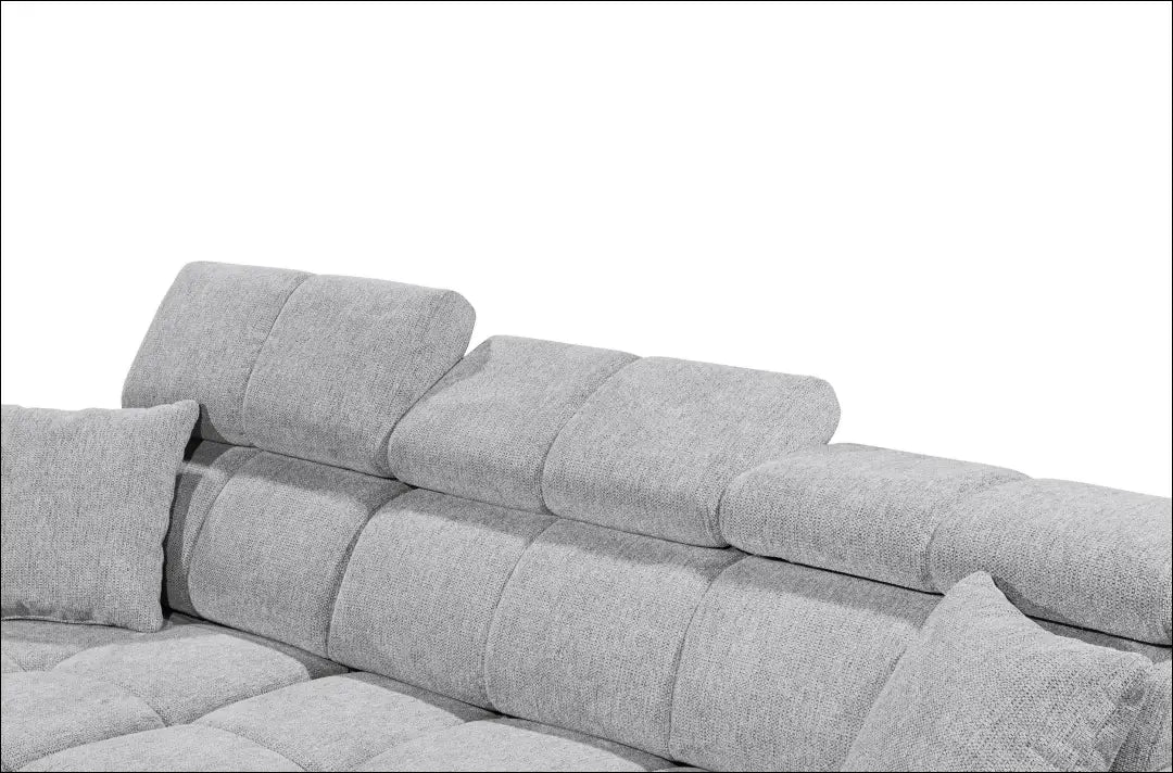 Kampinė sofa su miegama funkcija MI878 - €900 Save 50% __label:Pristatymas 1-2 d.d., color-pilka, kampai,