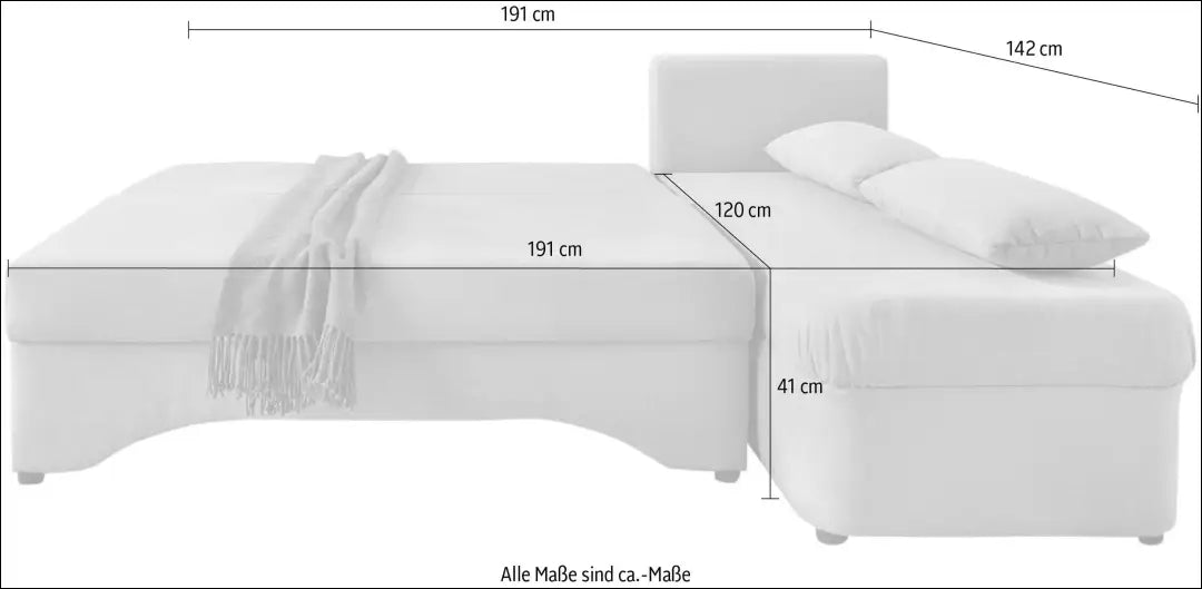 Kampinė sofa su miegama funkcija MI880 - €340 Save 50% __label:Pristatymas 1-2 d.d., color-pilka, kampai,