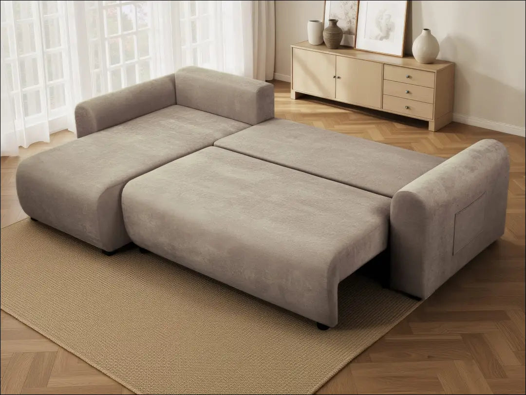 Kampinė sofa su miegama funkcija MI929 - €470 Save 50% __label:Pristatymas 1-2 d.d., color-smelio, kampai,