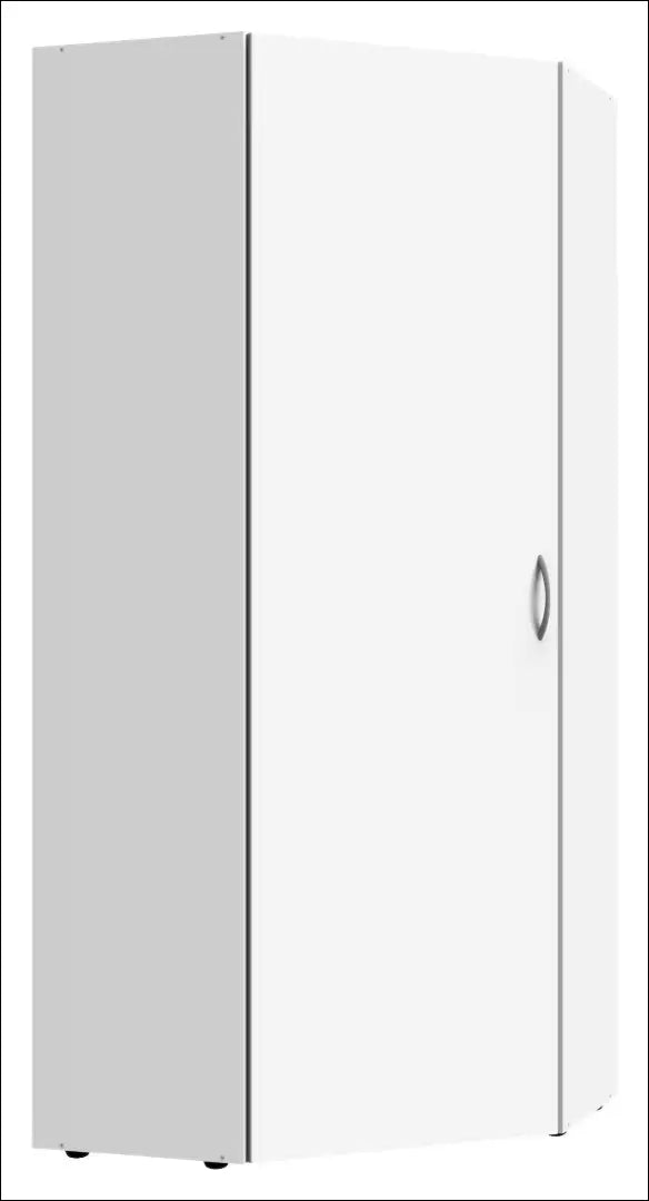 Kampinė spinta GI789 - €140 Save 55% 100-200, __label:Pristatymas 1-2 d.d., color-balta, material-mediena, pazeistas