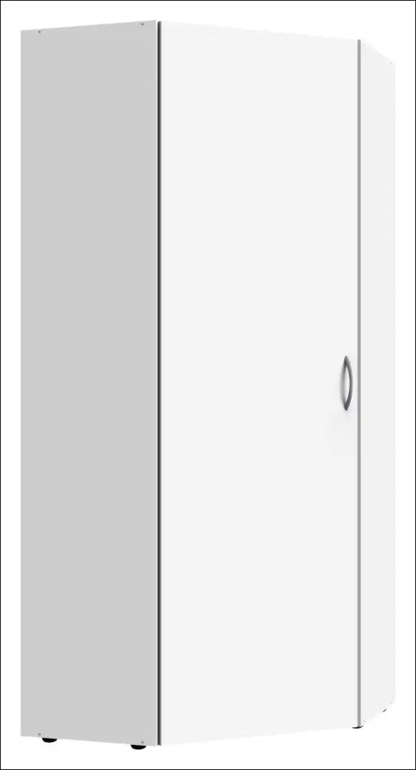 Kampinė spinta GI789 - €140 Save 55% 100-200, __label:Pristatymas 1-2 d.d., color-balta, material-mediena, pazeistas