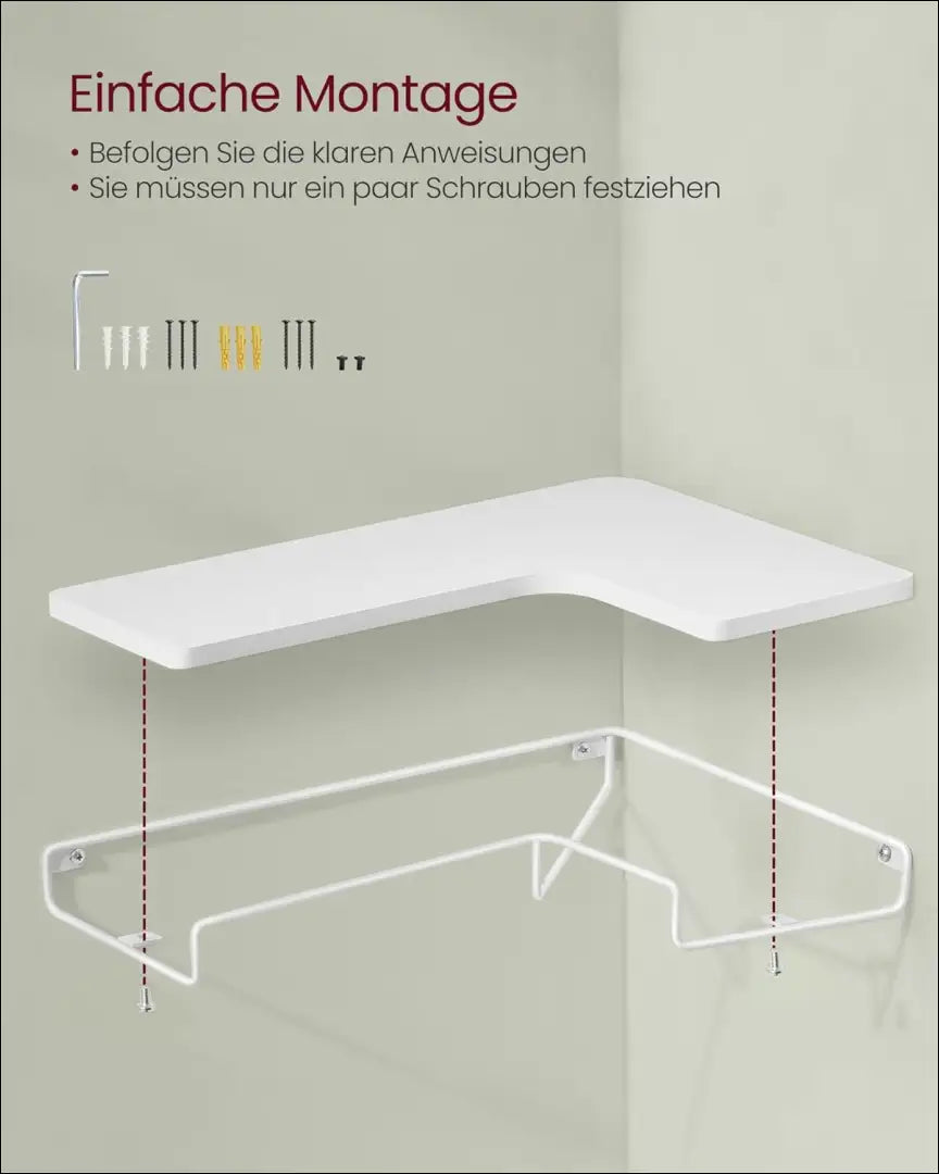Kampinės lentynos komplektas 2vnt SM407 - €44 Save 30% 25-50, __label:Pristatymas 5-14 d.d., notouch30,