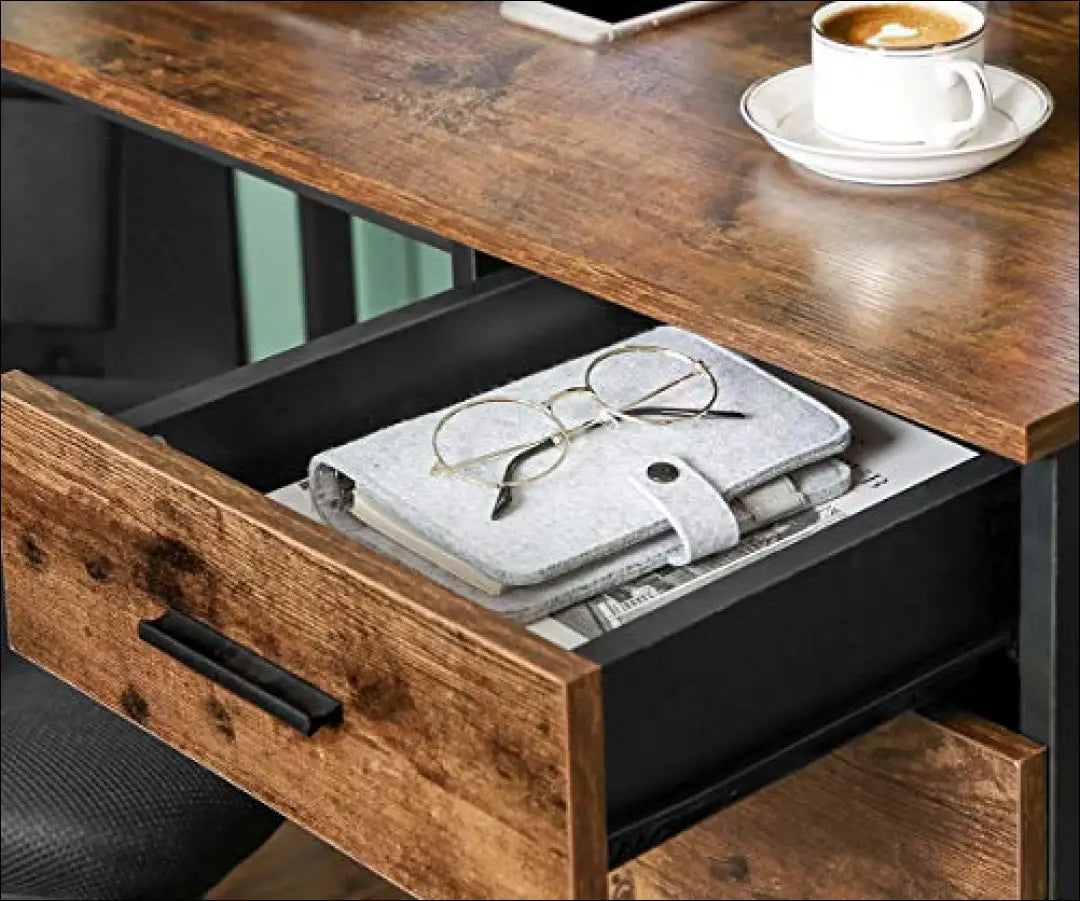 Kampinis darbo stalas BI215 - €297 Save 30% __label:Pristatymas 1-2 d.d., biuro-baldai, biuro-stalai, color-juoda,