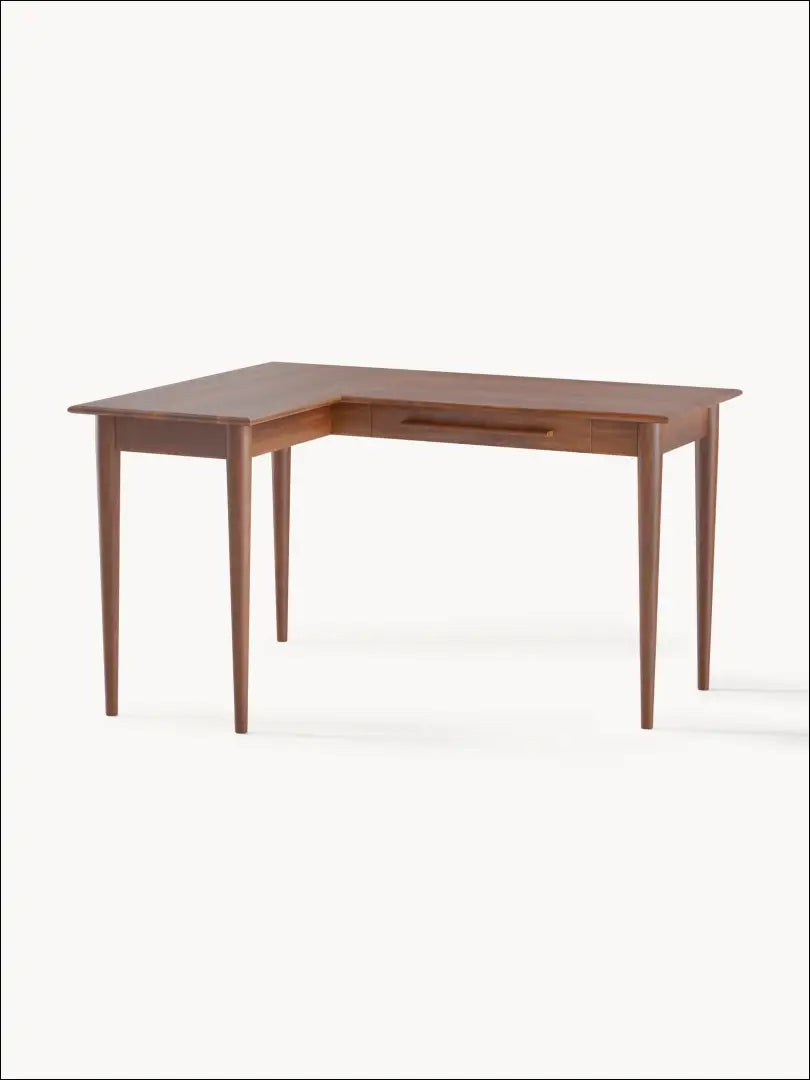 Kampinis darbo stalas BI249 - €300 Save 60% __label:Pristatymas 1-2 d.d., biuro-baldai, biuro-stalai, color-ruda,
