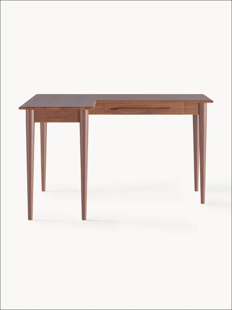 Kampinis darbo stalas BI249 - €300 Save 60% __label:Pristatymas 1-2 d.d., biuro-baldai, biuro-stalai, color-ruda,