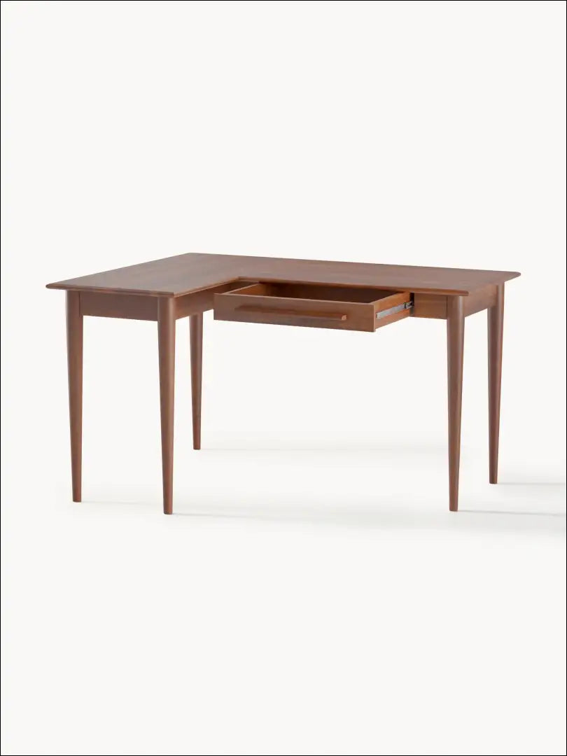 Kampinis darbo stalas BI249 - €300 Save 60% __label:Pristatymas 1-2 d.d., biuro-baldai, biuro-stalai, color-ruda,
