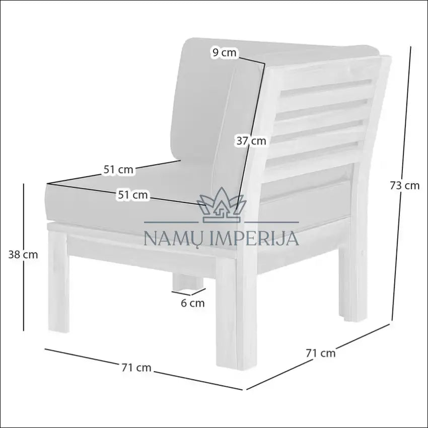 Kampinis lauko krėslas LI784 €80 Save 50% 50 100, __label:Pristatymas 1 2 d.d., color kremas, ruda, baldai €50 to €100