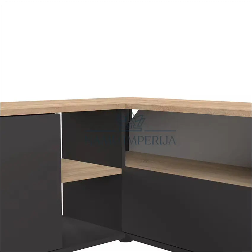 Kampinis TV staliukas SI1788 - €68 Save 50% 50-100, __label:Pristatymas 1-2 d.d., color-juoda, color-ruda,