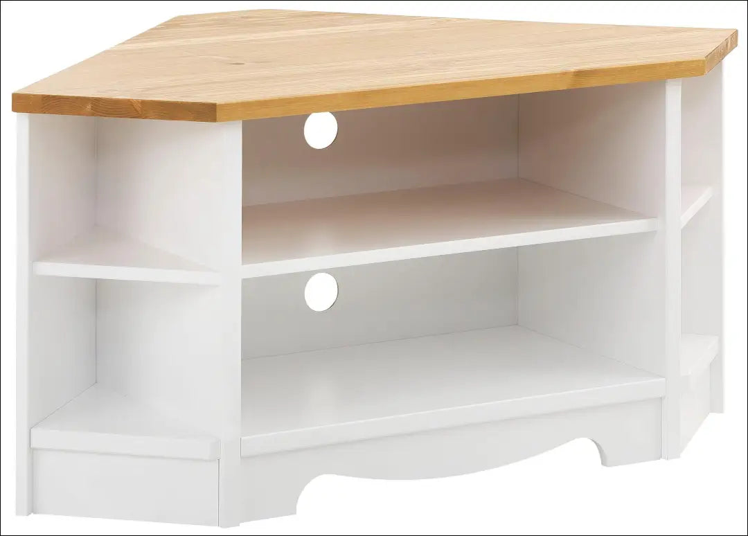 Kampinis TV staliukas SI2324 - €165 Save 50% 100-200, __label:Pristatymas 1-2 d.d., color-balta, color-ruda,