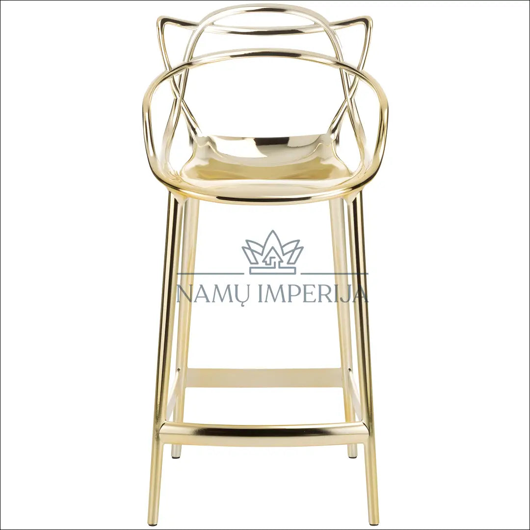 ’Kartell’ baro kėdė VI064 - €79 Save 85% 50-100, __label:Pristatymas 1-2 d.d., baro-kedes, color-auksine,