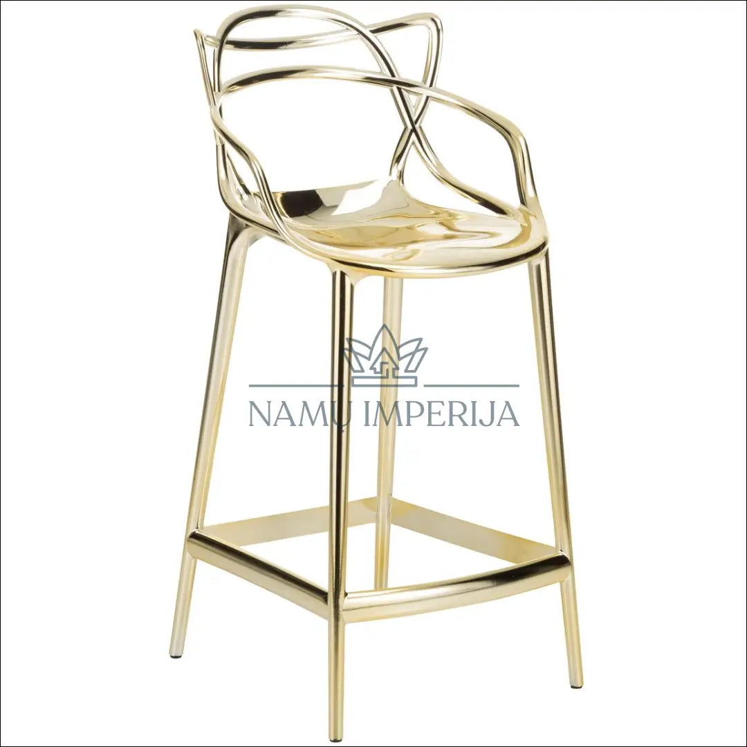 ’Kartell’ baro kėdė VI064 - €79 Save 85% 50-100, __label:Pristatymas 1-2 d.d., baro-kedes, color-auksine,