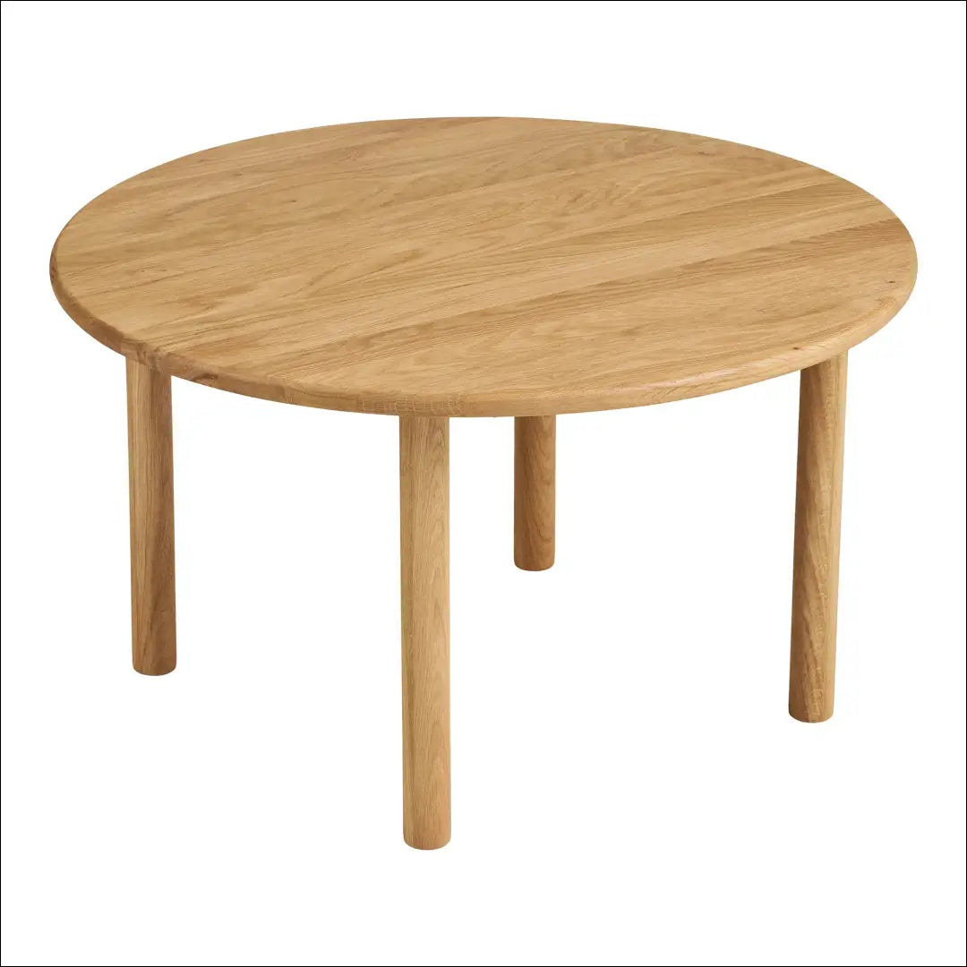 Kavos staliukas ąžuolo spalvos natūralus ø70x40 cm RD313 - €162 Save 15% 100-200, Coffee tables, Natūrali, nordic,