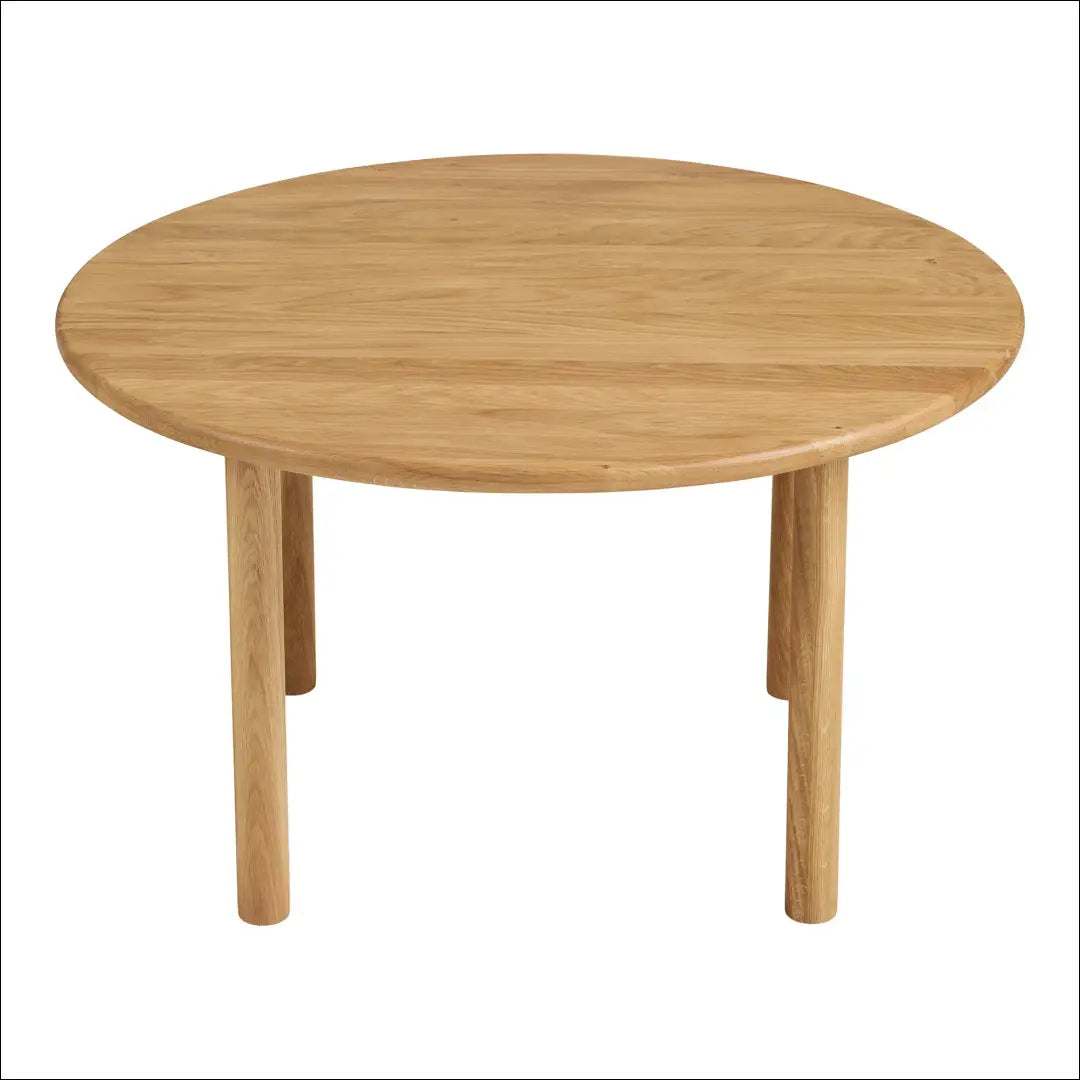 Kavos staliukas ąžuolo spalvos natūralus ø70x40 cm RD313 - €162 Save 15% 100-200, Coffee tables, Natūrali, nordic,