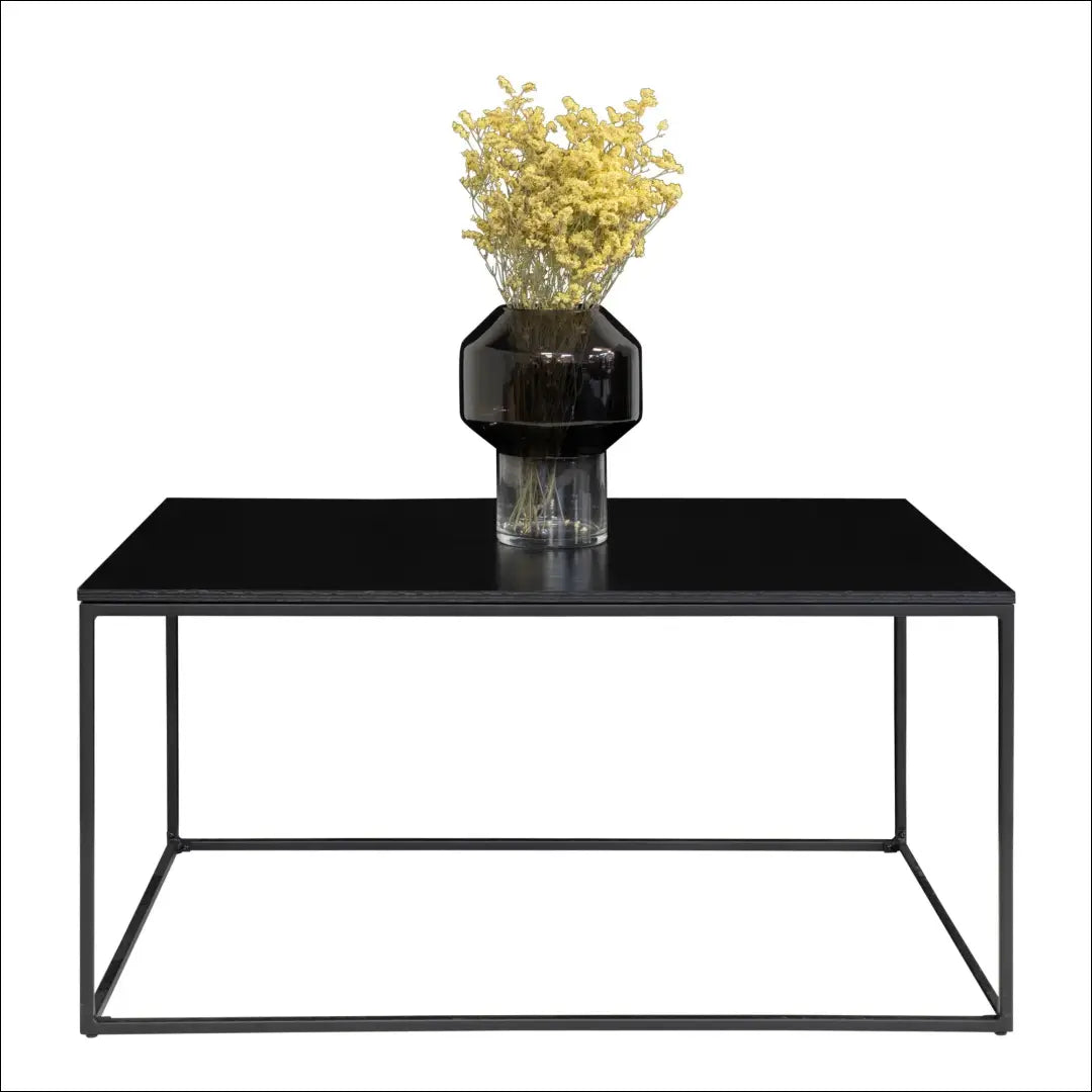 Kavos staliukas juodas rėmas 60x90x45 cm RD325 - €73 Save 15% 50-100, __label:Pristatymas 5-14 d.d., Coffee tables,