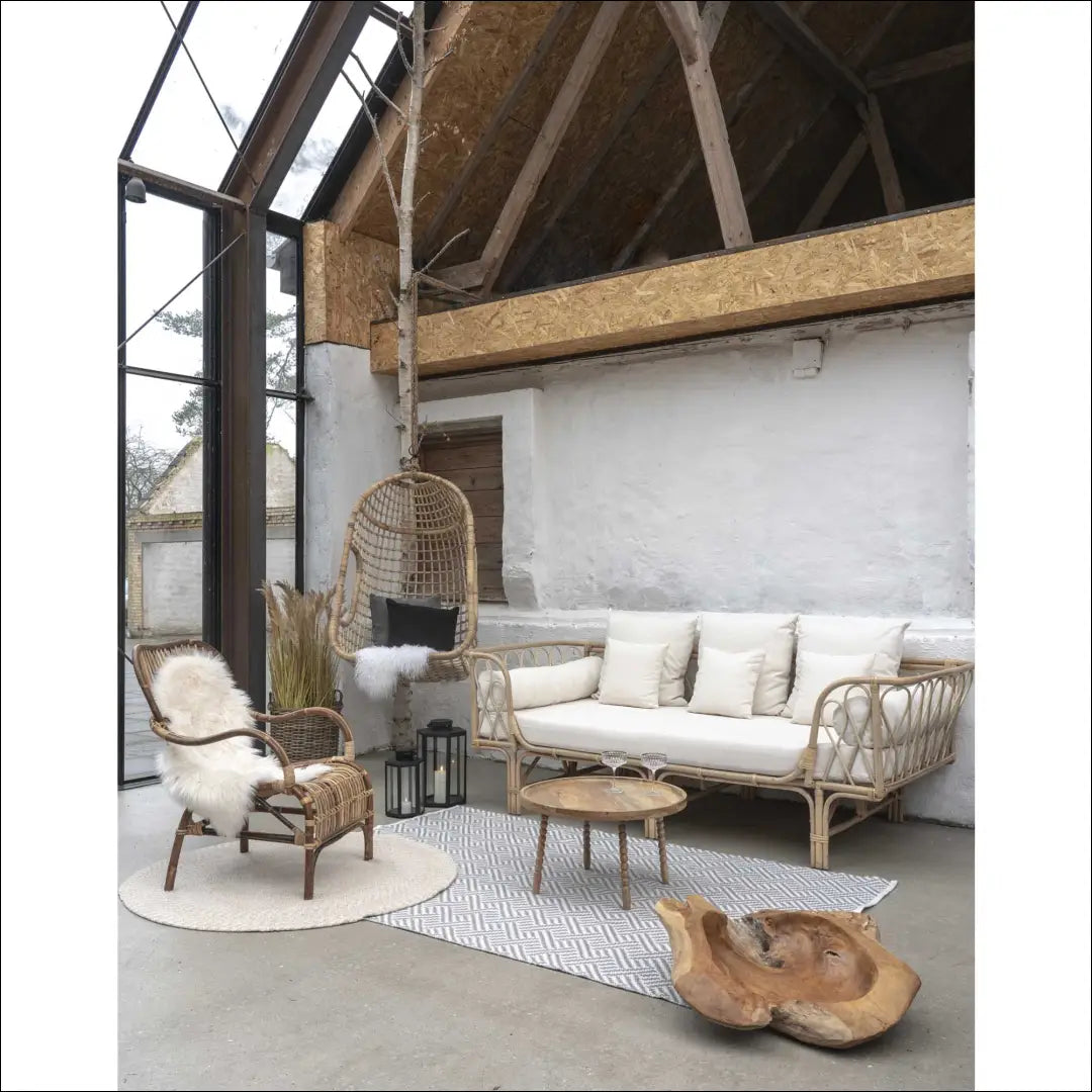 Kavos staliukas mango spalvos ø60x35 cm RD314 - €119 Save 15% Coffee tables, Natūrali, nordic, under-25, uzsakomi €100