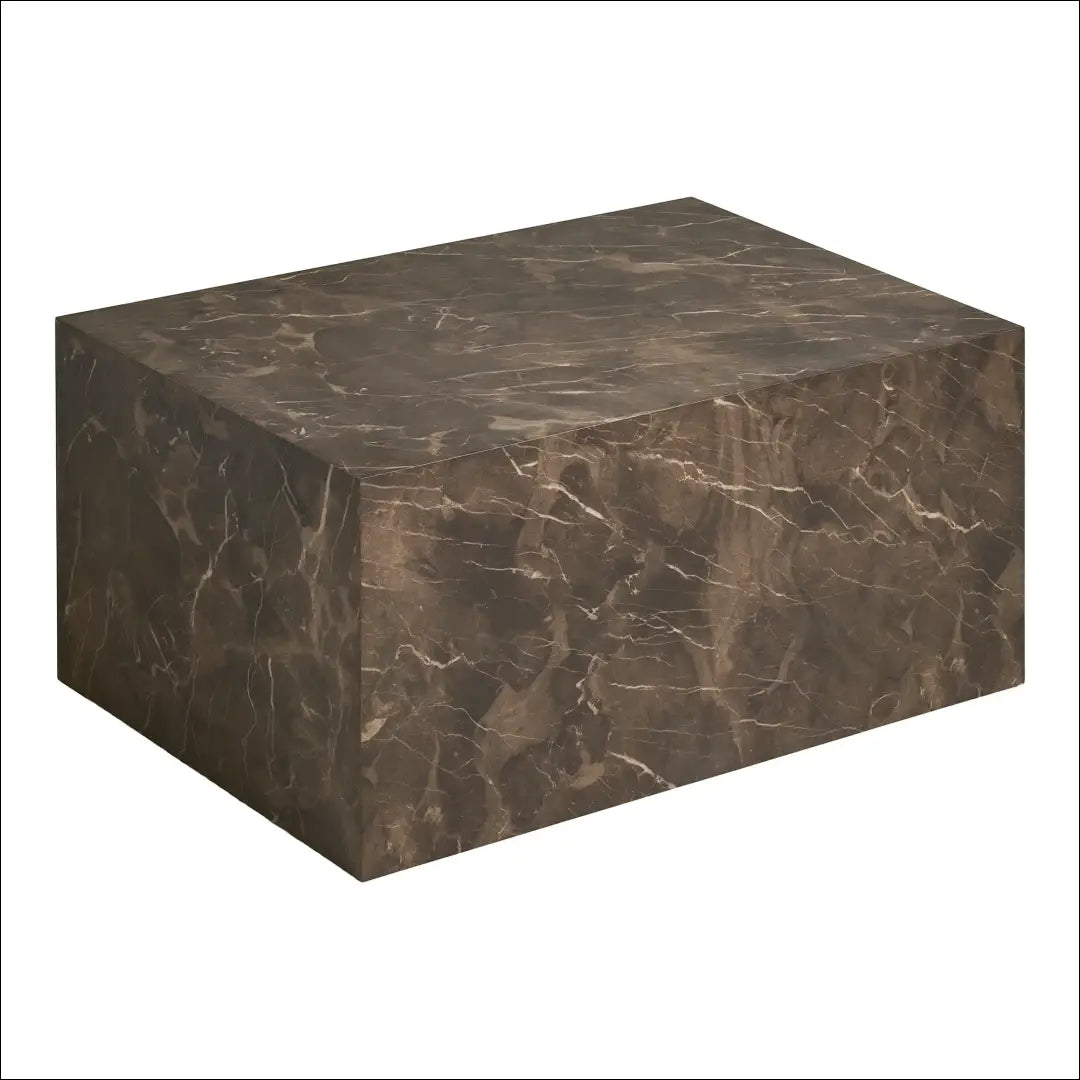 Kavos staliukas marmuro imitacijos rudas 60x80x40 cm RD345 - €186 Save 15% 100-200, Coffee tables, nordic, Ruda,