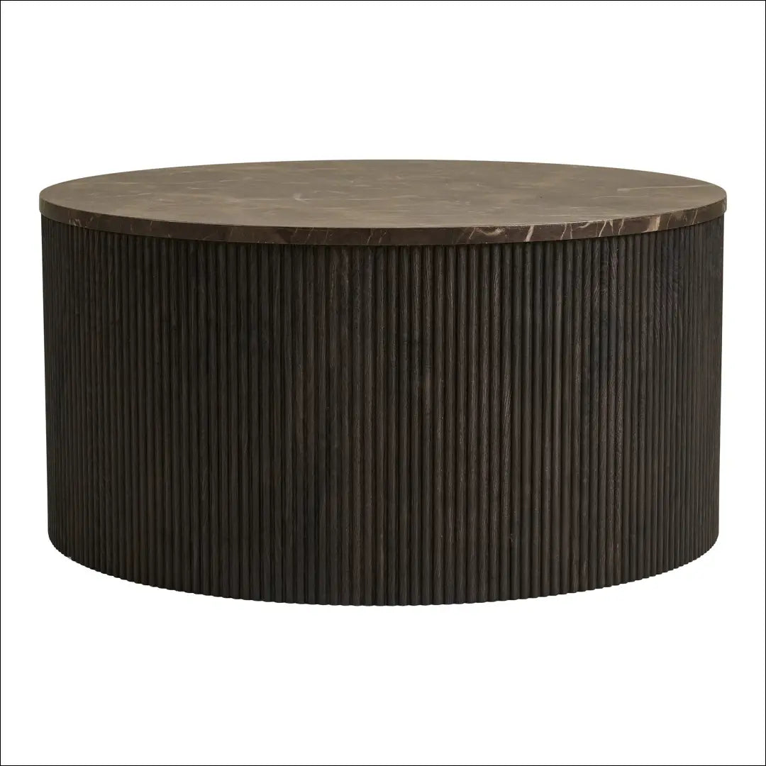 Kavos staliukas marmuro imitacijos tamsiai rudas ø80x40 cm RD369 - €300 Save 15% Coffee tables, nordic, over-200,
