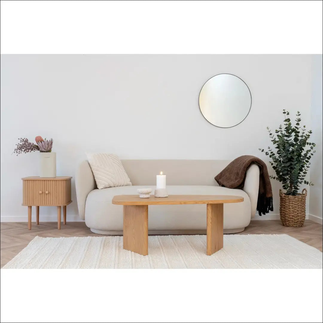 Kavos staliukas natūralus 50x100x41 cm RD363 - €138 Save 15% 100-200, __label:Pristatymas 5-14 d.d., Coffee tables,