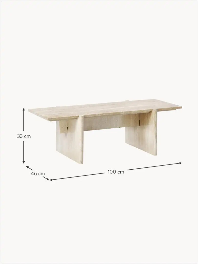 Kavos staliukas SI1143 - €368 Save 60% __label:Pristatymas 1-2 d.d., color-smelio, kavos-staliukai, material-akmuo,
