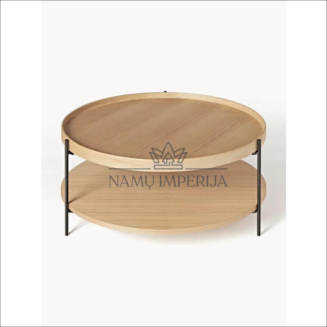 Kavos staliukas SI1224 - €170 Save 50% 100-200, spalva-ruda Ruda / MDF €100 to €200 Hardwood Lumber | Namų