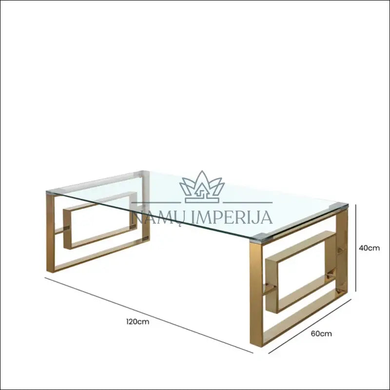 Kavos staliukas SI1368 - €119 Save 50% 100-200, __label:Pristatymas 1-2 d.d., color-auksine, kavos-staliukai,