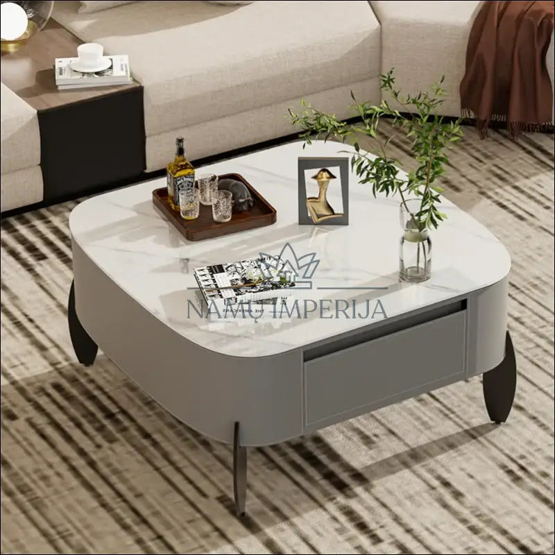 Kavos staliukas SI1622 - €290 Save 50% __label:Pristatymas 1-2 d.d., color-balta, color-pilka, color-ruda,