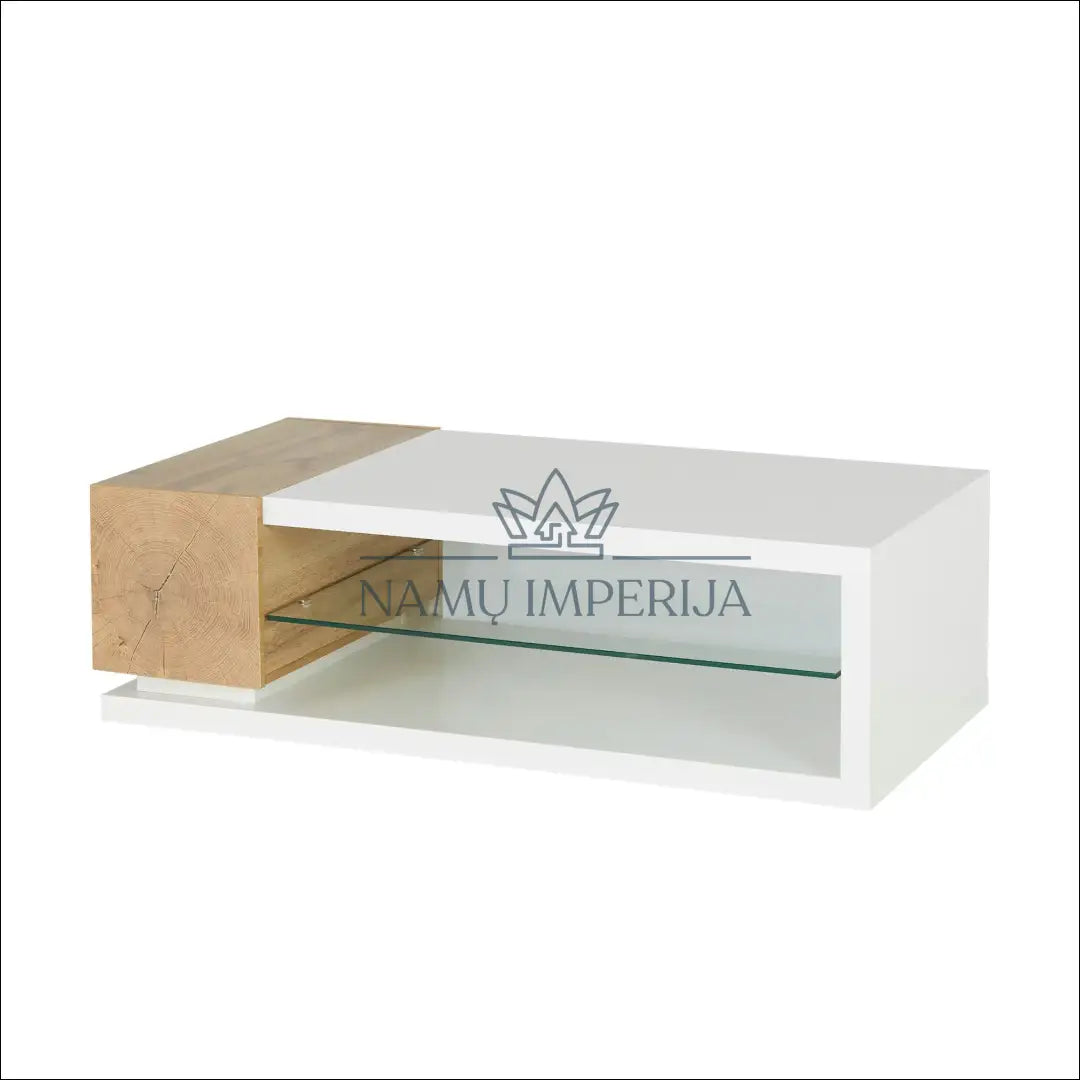 Kavos staliukas SI1633 - €128 Save 50% 100-200, __label:Pristatymas 1-2 d.d., color-balta, color-ruda, kavos-staliukai