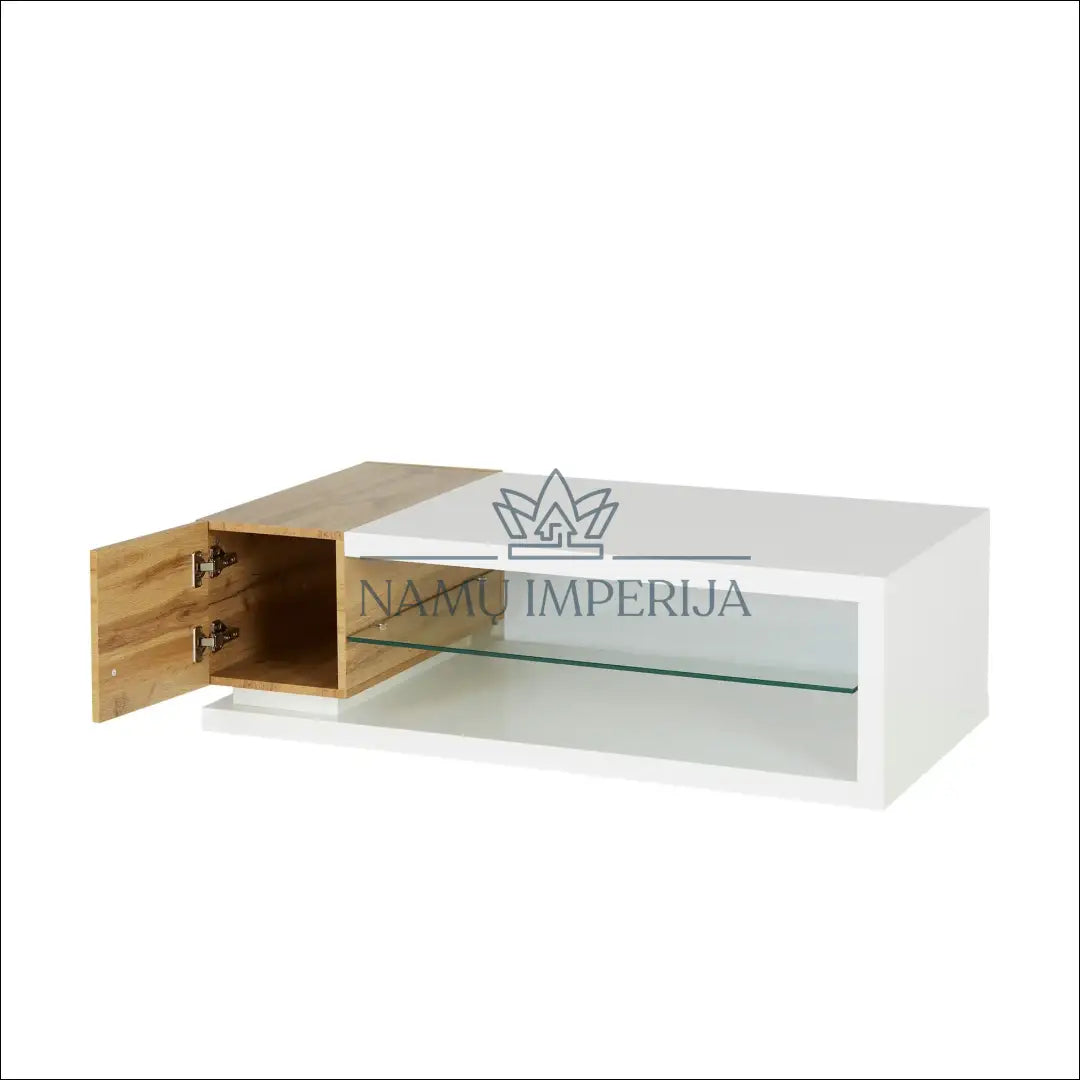 Kavos staliukas SI1633 - €128 Save 50% 100-200, __label:Pristatymas 1-2 d.d., color-balta, color-ruda, kavos-staliukai