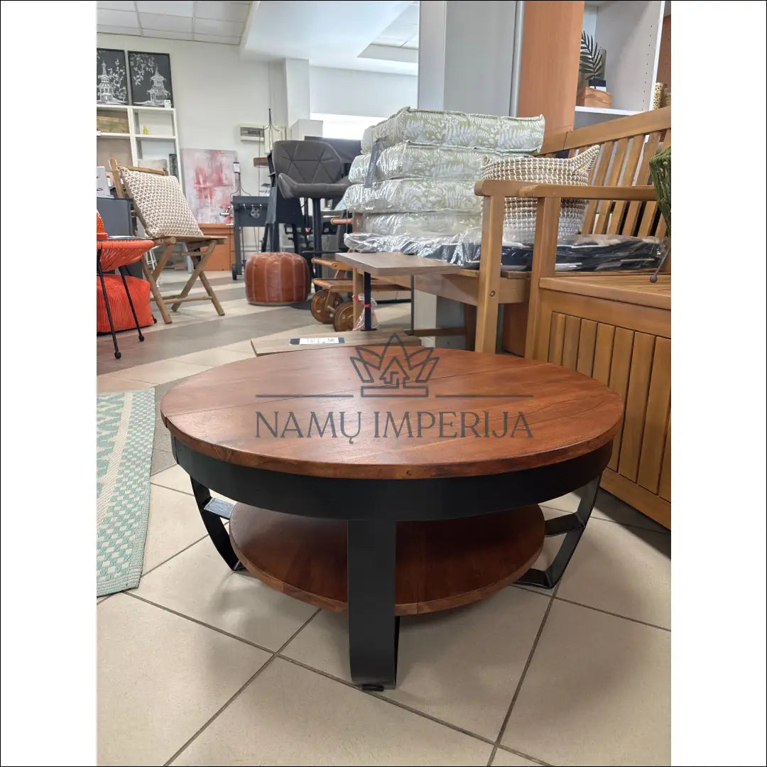 Kavos staliukas SI1649 - €134 Save 50% 100-200, __label:Pristatymas 1-2 d.d., color-juoda, color-ruda, kavos-staliukai