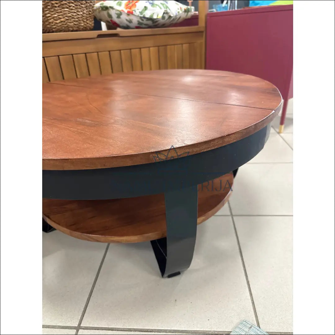 Kavos staliukas SI1649 - €134 Save 50% 100-200, __label:Pristatymas 1-2 d.d., color-juoda, color-ruda, kavos-staliukai