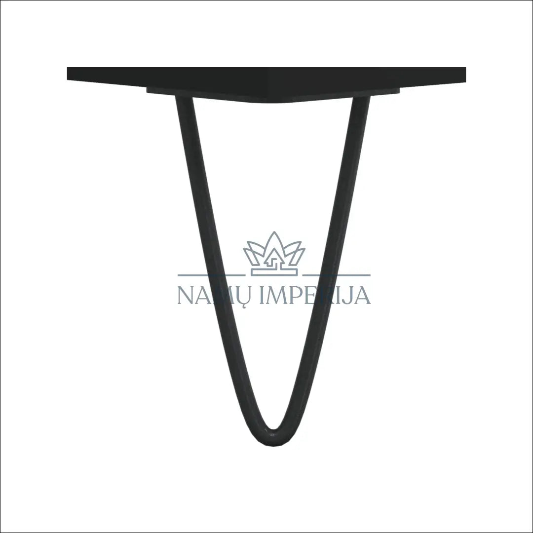 Kavos staliukas SI1668 - €24 Save 55% __label:Pristatymas 1-2 d.d., color-juoda, material-mediena, material-metalas,