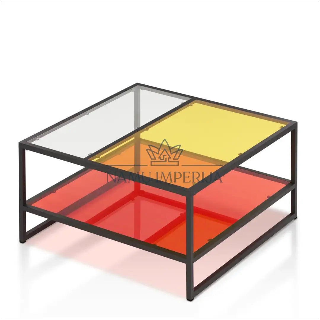 Kavos staliukas SI1721 - €94 Save 65% 50-100, __label:Pristatymas 1-2 d.d., color-geltona, color-juoda, color-raudona