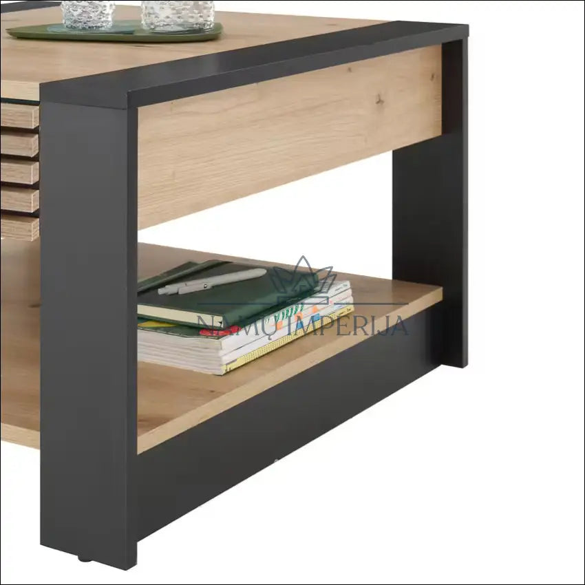 Kavos staliukas SI1769 €67 Save 55% 50 100, __label:Pristatymas 1 2 d.d., color juoda, ruda, material mdf €50 to €100