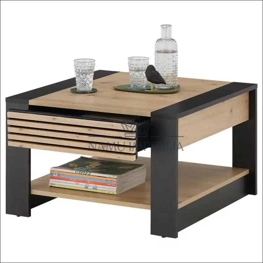 Kavos staliukas SI1769 €67 Save 55% 50 100, __label:Pristatymas 1 2 d.d., color juoda, ruda, material mdf €50 to €100