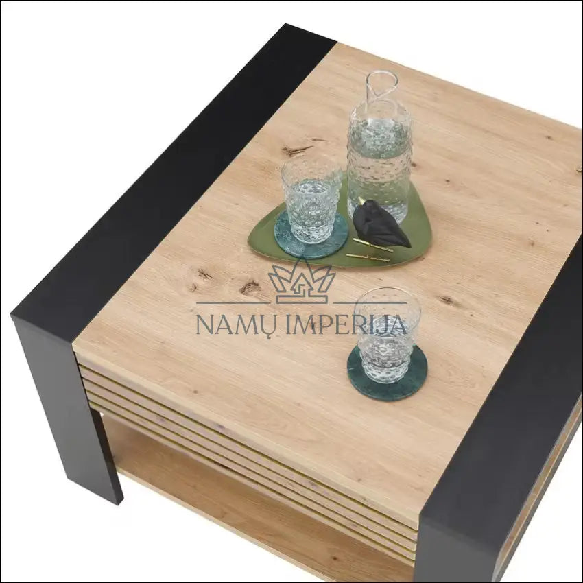 Kavos staliukas SI1769 €67 Save 55% 50 100, __label:Pristatymas 1 2 d.d., color juoda, ruda, material mdf €50 to €100