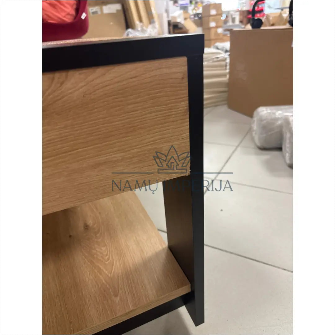 Kavos staliukas SI1769 €67 Save 55% 50 100, __label:Pristatymas 1 2 d.d., color juoda, ruda, material mdf €50 to €100