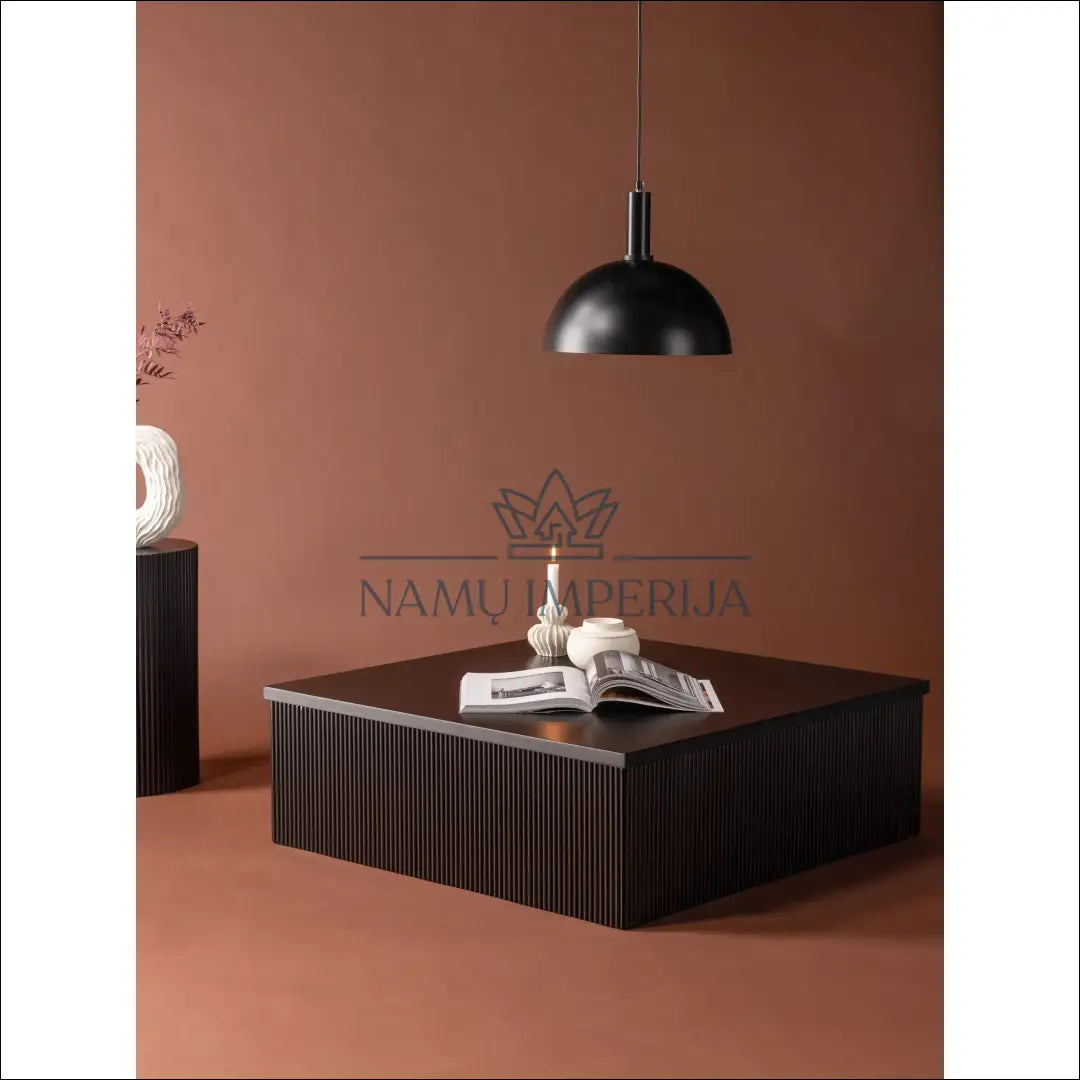 Kavos staliukas SI1784 - €199 Save 55% 100-200, __label:Pristatymas 1-2 d.d., color-juoda, material-mdf, pazeistas €100