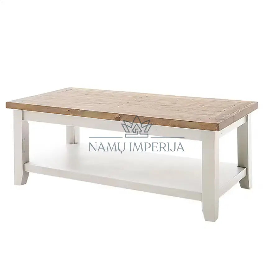 Kavos staliukas SI1789 - €85 Save 50% 50-100, __label:Pristatymas 1-2 d.d., color-balta, color-ruda, kavos-staliukai
