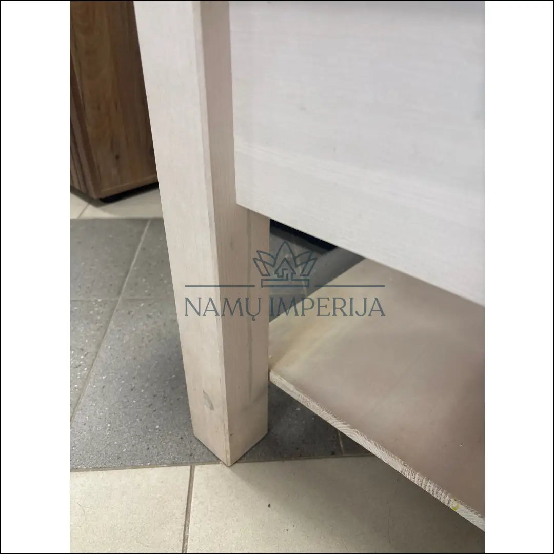 Kavos staliukas SI1811 €35 Save 80% 25 50, __label:Pristatymas 1 2 d.d., color balta, ruda, material medzio masyvas €25