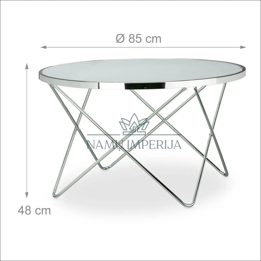 Kavos staliukas SI1874 - €89 Save 50% 50-100, __label:Pristatymas 1-2 d.d., color-balta, color-sidabrine,